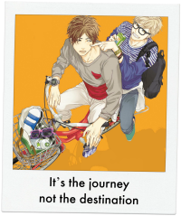 It’s the journey not the destination